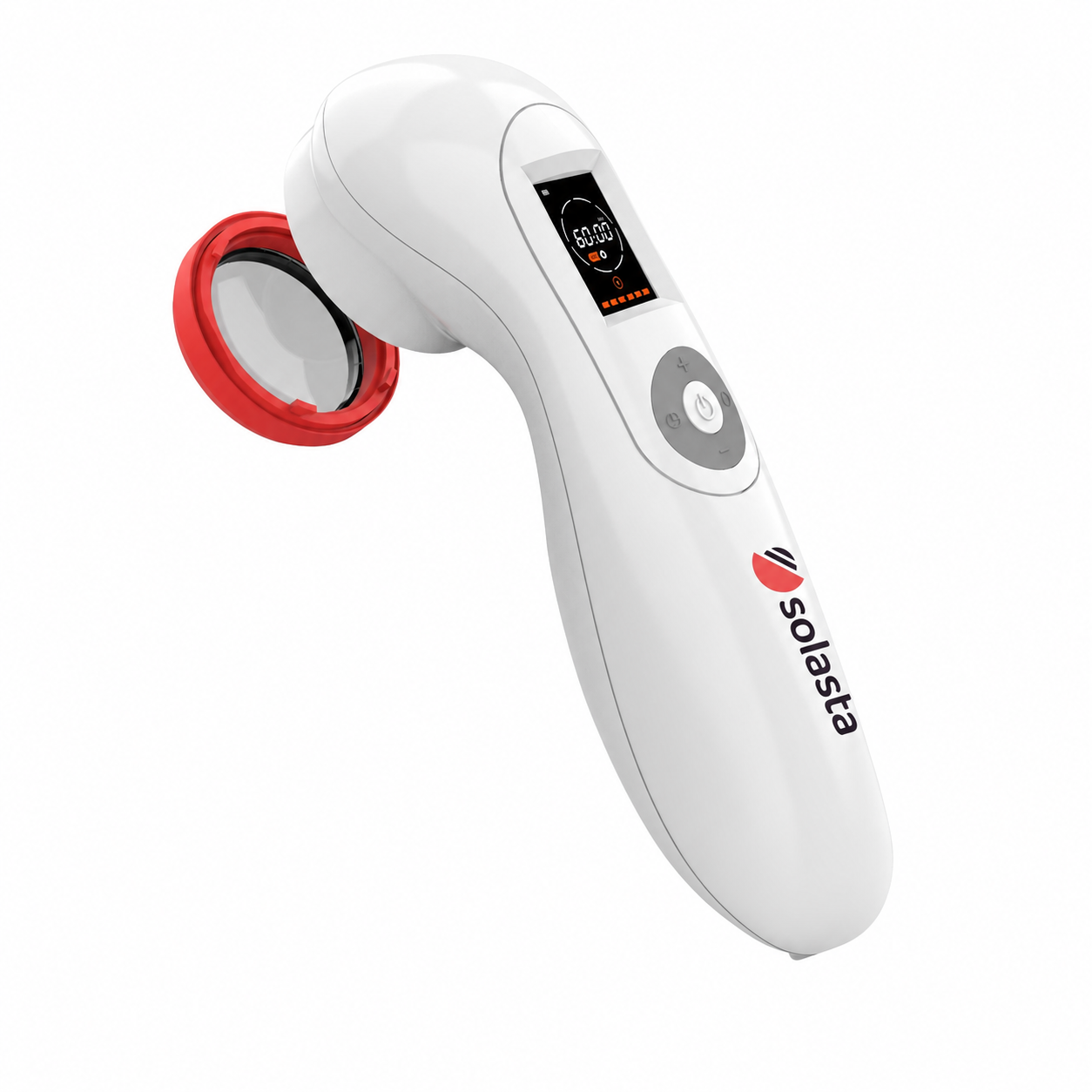 Solasta laser display and controls